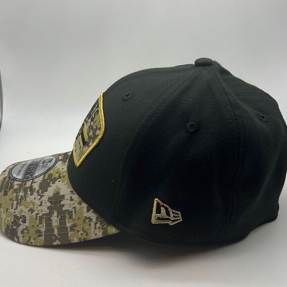 New Orleans Saints New Era 2021 Salute To Service 39THIRTY Flex Hat-Camo M/L-NWT - Picture 3 of 6